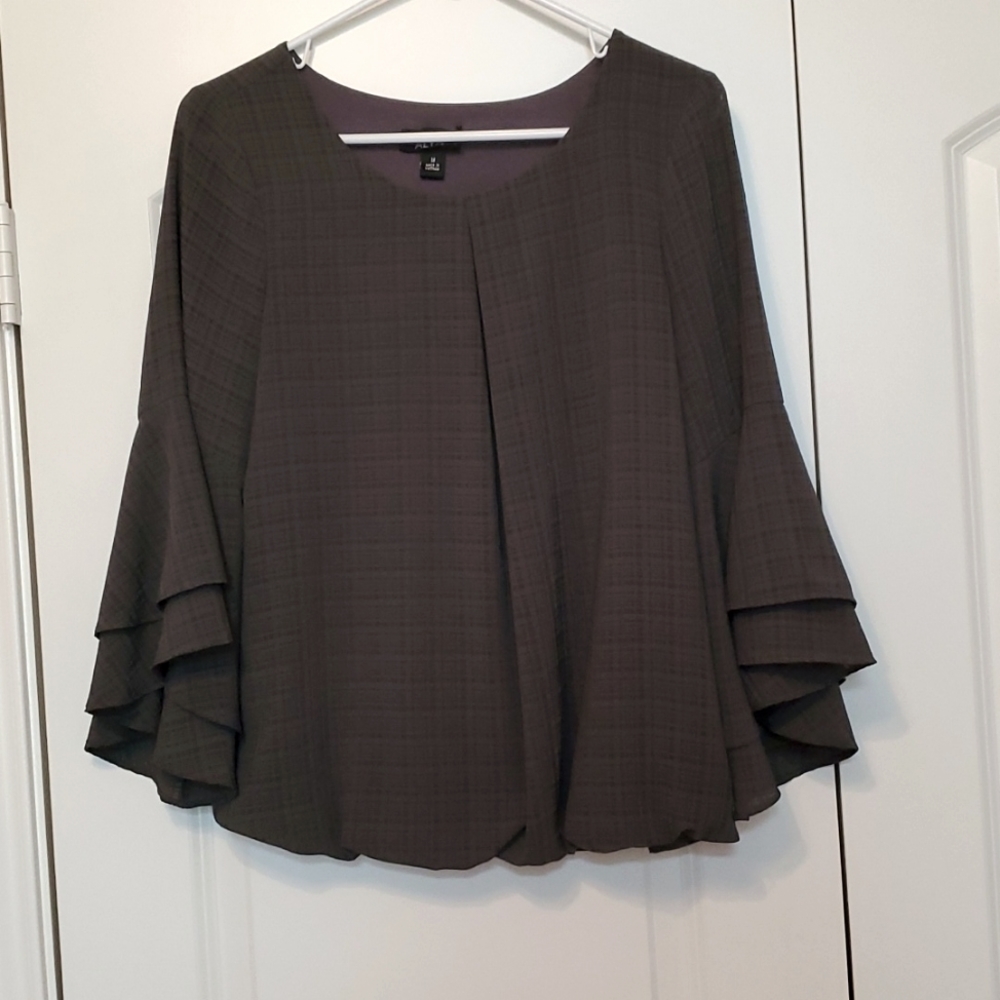 Olive Green Blouse